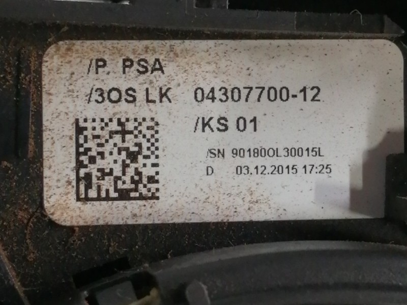 Recambio de mando multifuncion para citroën c4 cactus business referencia OEM IAM 98139475ZD  