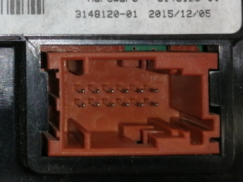 Recambio de pantalla multifuncion para citroën c4 cactus business referencia OEM IAM 9813854080  