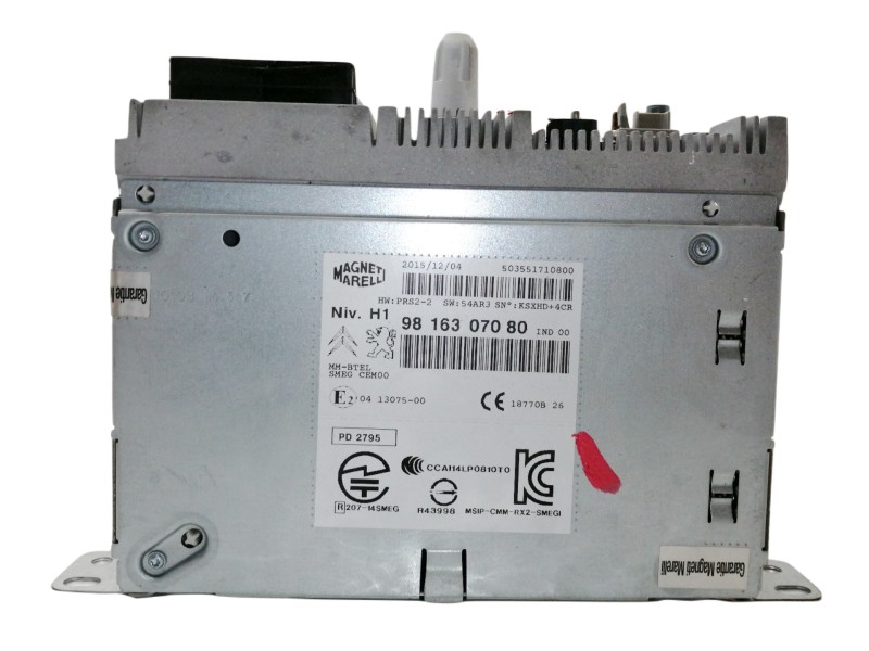 Recambio de sistema navegacion gps para citroën c4 cactus business referencia OEM IAM 9816307080 503551710800 R43998