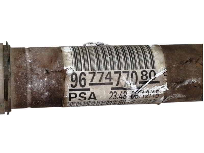 Recambio de transmision delantera izquierda para citroën c4 cactus business referencia OEM IAM 9677477080  