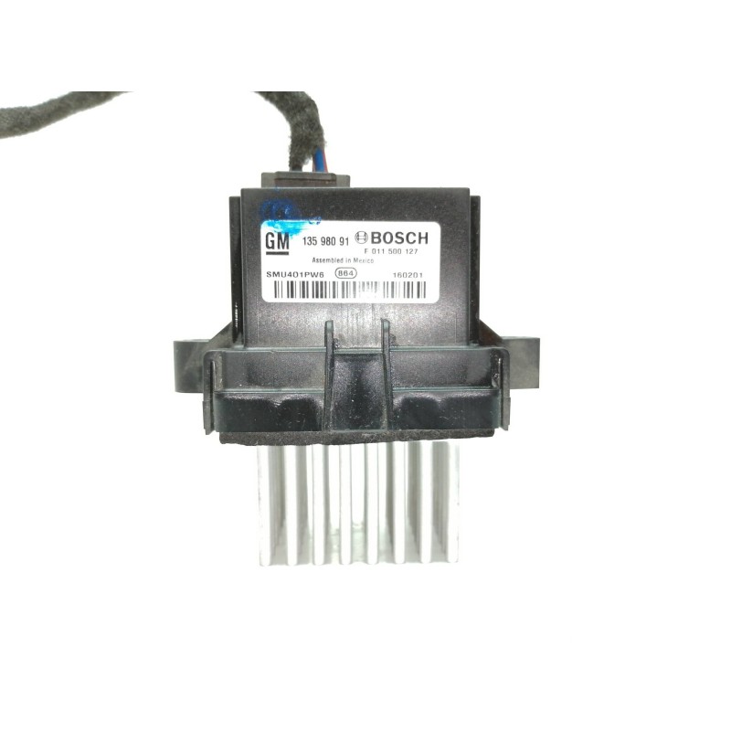 Recambio de resistencia calefaccion para opel mokka selective referencia OEM IAM 13598091  