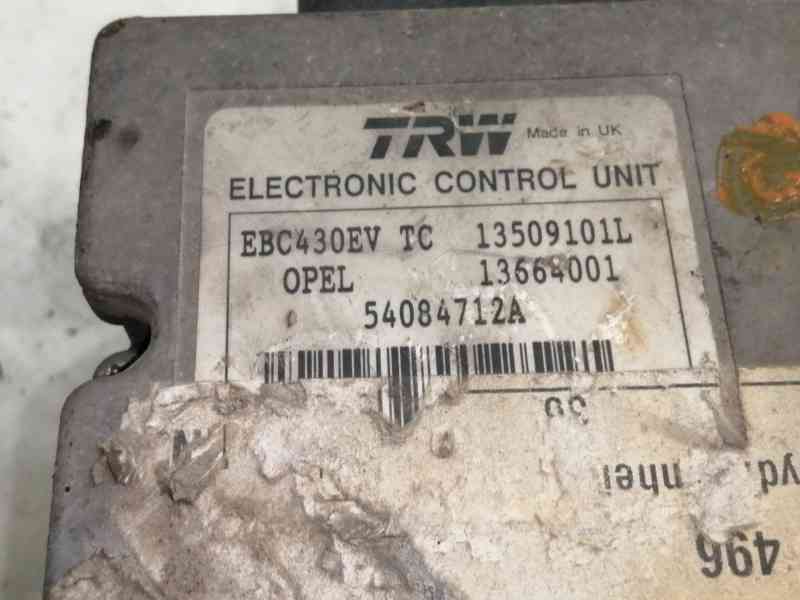 Recambio de abs para opel vectra c berlina comfort referencia OEM IAM 09191496  