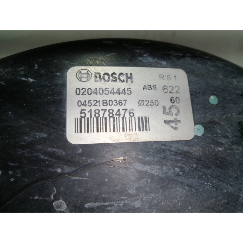 Recambio de servofreno para peugeot bipper básico referencia OEM IAM 0204054445  