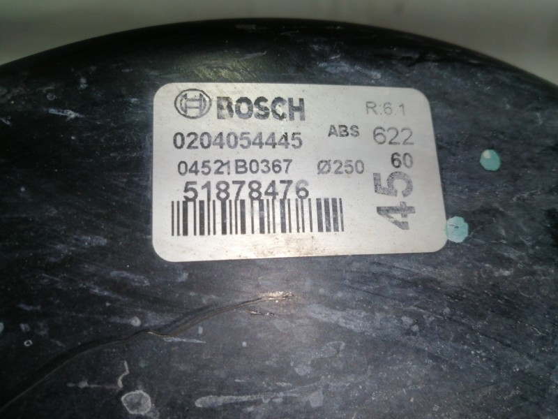 Recambio de servofreno para peugeot bipper básico referencia OEM IAM 0204054445  