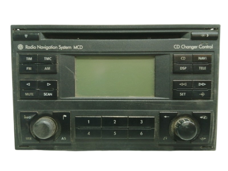 Recambio de sistema audio / radio cd para volkswagen passat berlina (3b3) comfortline referencia OEM IAM 1J0035191A 1J0035191 