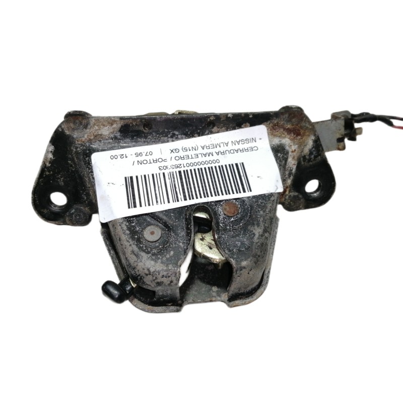 Recambio de cerradura maletero / porton para nissan almera (n15) gx referencia OEM IAM   