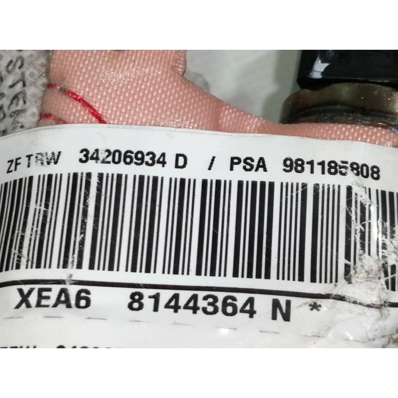Recambio de airbag cortina delantero izquierdo para citroën c3 shine referencia OEM IAM 981185808  
