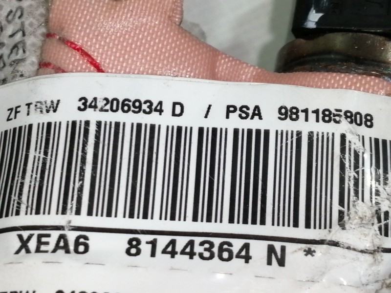 Recambio de airbag cortina delantero izquierdo para citroën c3 shine referencia OEM IAM 981185808  