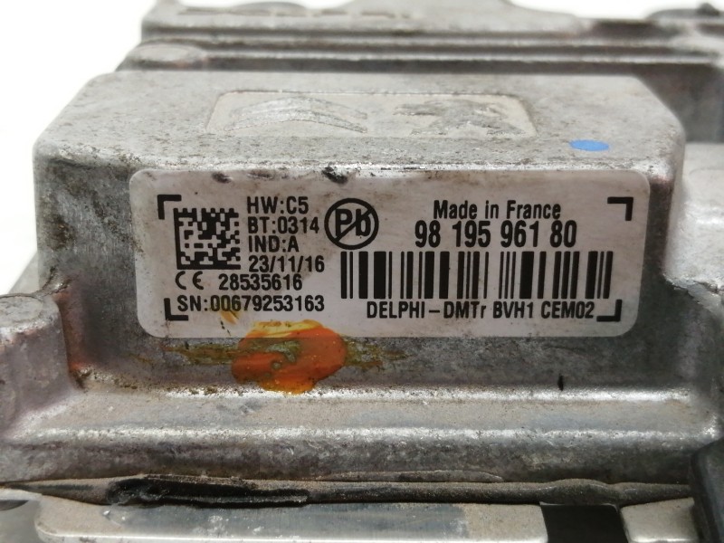 Recambio de centralita start / stop para citroën c3 shine referencia OEM IAM 9819596180  