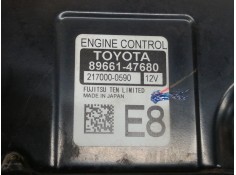 Recambio de centralita motor uce para toyota prius (zvw50) basis referencia OEM IAM 8966147680 2170000590 16062100YC 2