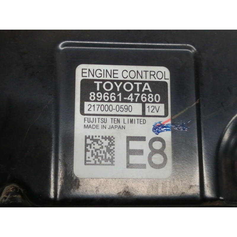 Recambio de centralita motor uce para toyota prius (zvw50) basis referencia OEM IAM 8966147680 2170000590 16062100YC