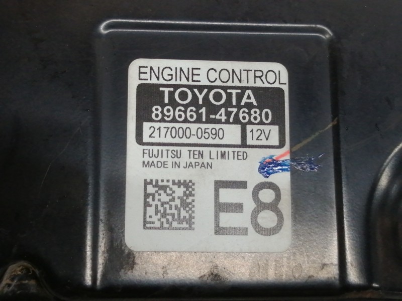 Recambio de centralita motor uce para toyota prius (zvw50) basis referencia OEM IAM 8966147680 2170000590 16062100YC