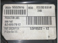 Recambio de guantera para bmw x5 (e53) 3.0d referencia OEM IAM 824897912 51168408845 / 53F052212 5552610 2