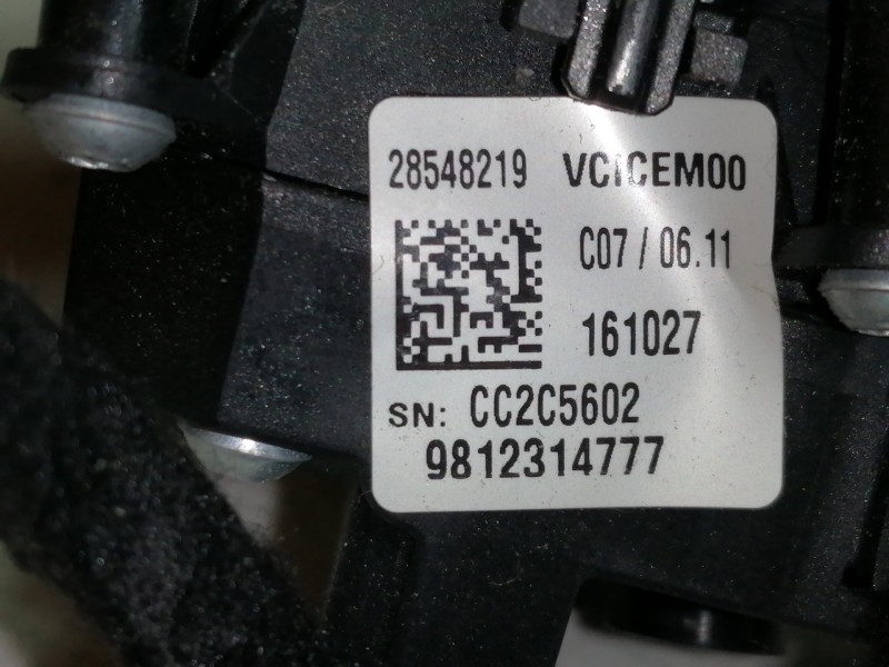 Recambio de mando volante para citroën c3 shine referencia OEM IAM 9812314777  