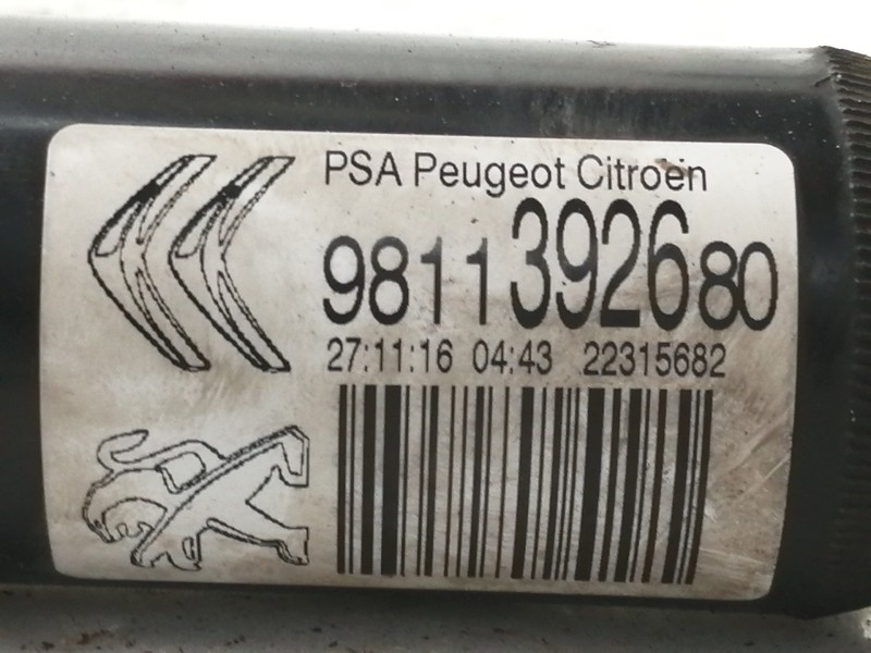 Recambio de amortiguador trasero izquierdo para citroën c3 shine referencia OEM IAM 9811392680  