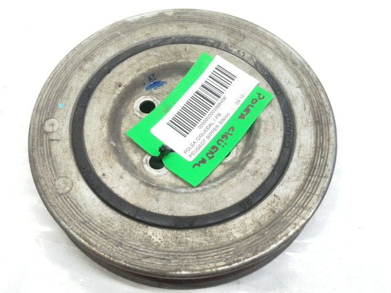 Recambio de polea cigueñal para peugeot bipper básico referencia OEM IAM 55200498  
