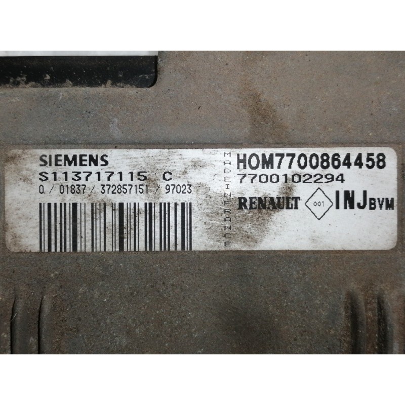 Recambio de centralita motor uce para renault laguna (b56) 1.8 rn (b56b) referencia OEM IAM HOM7700864458  