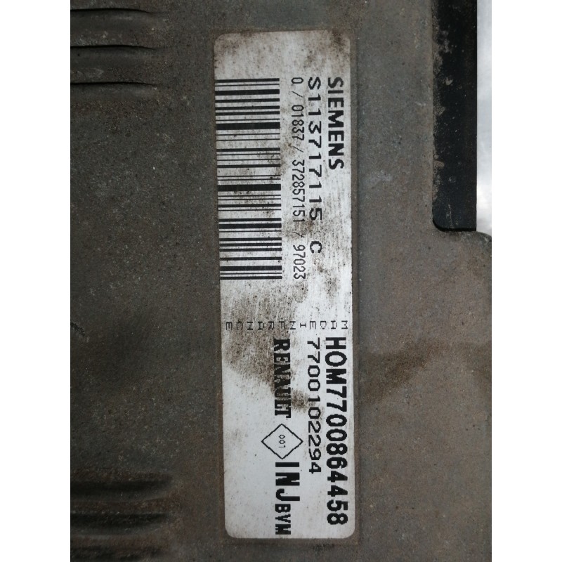Recambio de centralita motor uce para renault laguna (b56) 1.8 rn (b56b) referencia OEM IAM HOM7700864458  