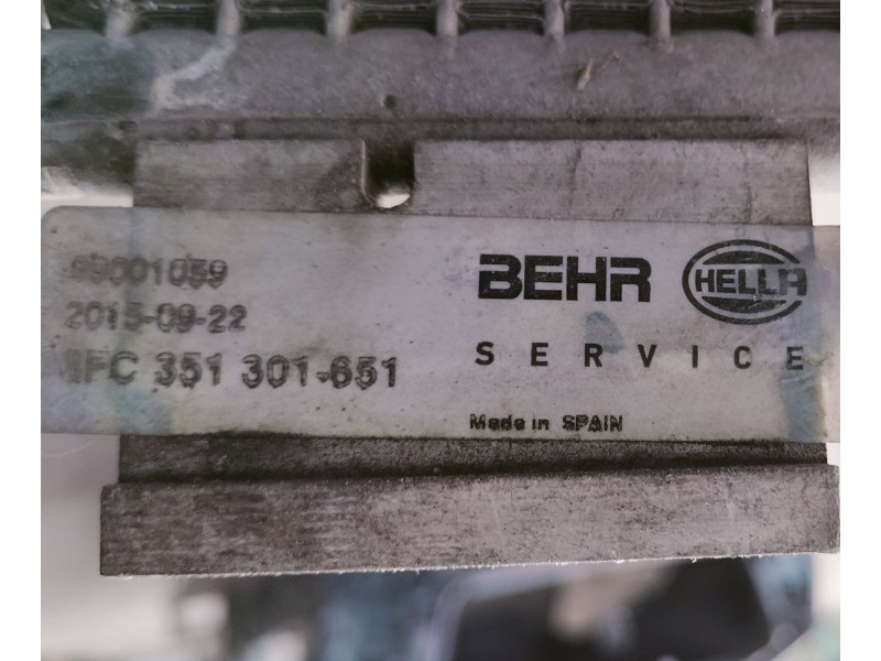 Recambio de condensador / radiador aire acondicionado para peugeot bipper básico referencia OEM IAM 8FC351301651  