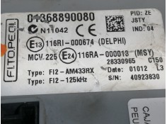 Recambio de caja reles / fusibles para peugeot bipper básico referencia OEM IAM 01368890080   2