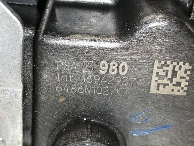 Recambio de cerradura puerta delantera derecha para citroën c3 shine referencia OEM IAM 16942937  