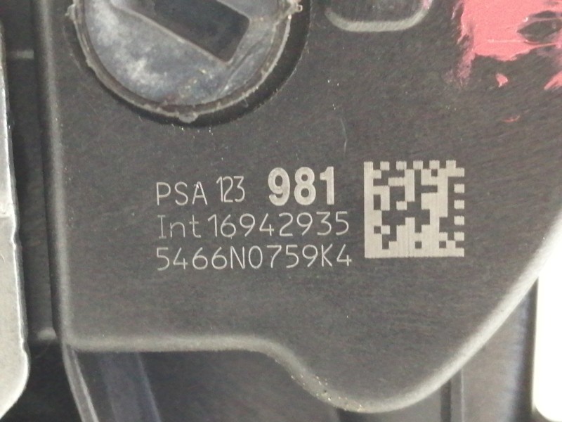 Recambio de cerradura puerta delantera izquierda para citroën c3 shine referencia OEM IAM 16942935  