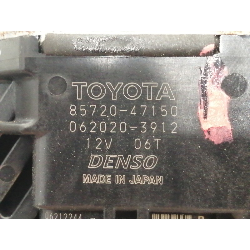 Recambio de elevalunas trasero derecho para toyota prius (zvw50) basis referencia OEM IAM 8572047150  