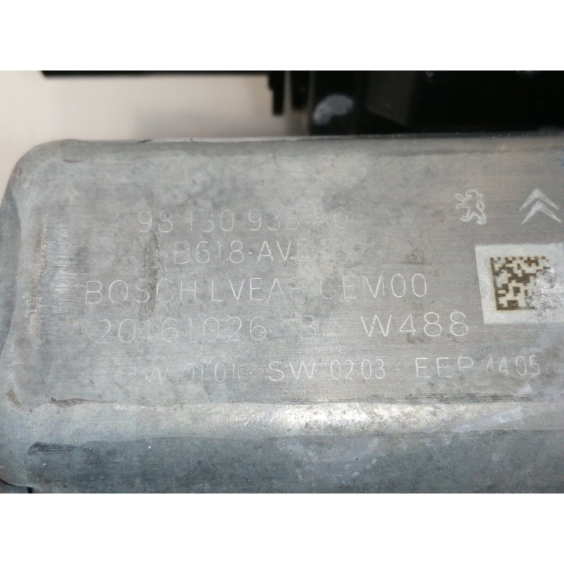 Recambio de elevalunas delantero derecho para citroën c3 shine referencia OEM IAM 9813093380  