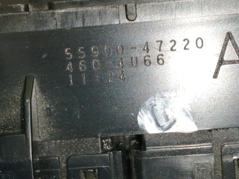 Recambio de mando climatizador para toyota prius (zvw50) basis referencia OEM IAM 5590047220  