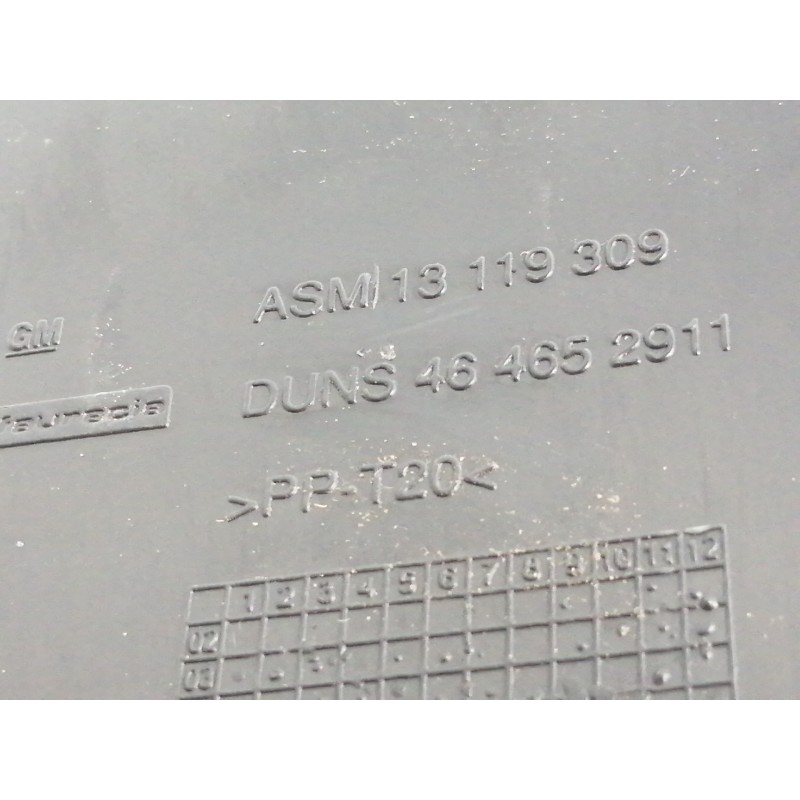 Recambio de guantera para opel meriva cosmo referencia OEM IAM ASM13119309 464652911 