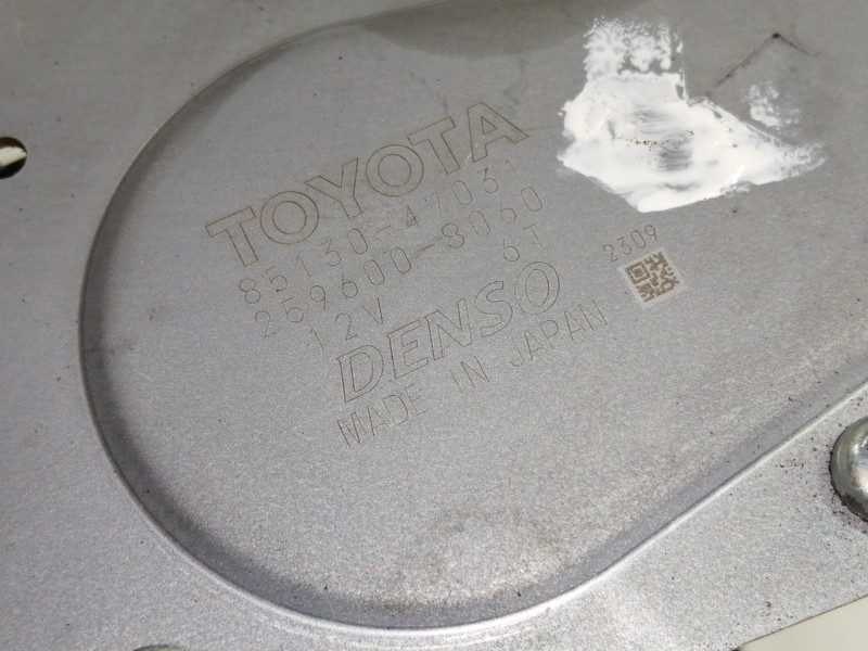 Recambio de motor limpia trasero para toyota prius (zvw50) basis referencia OEM IAM 8513047031  