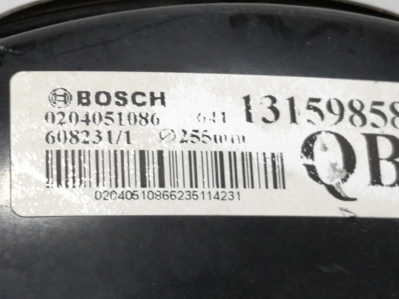 Recambio de servofreno para opel meriva cosmo referencia OEM IAM 0204051086  