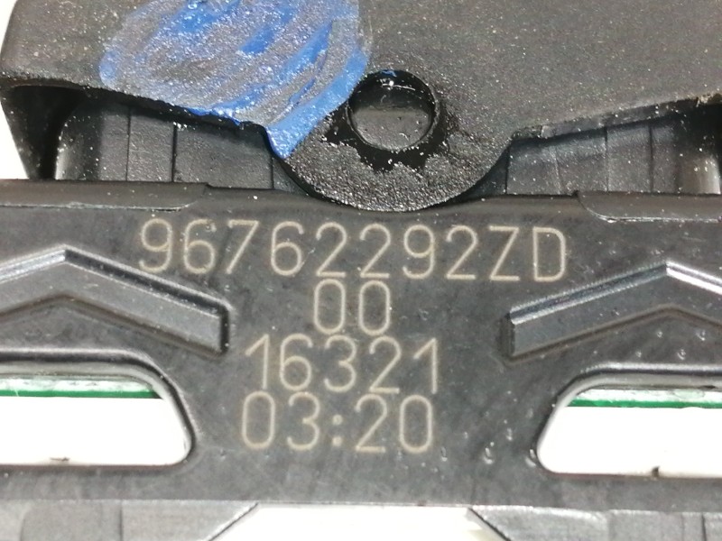 Recambio de mando elevalunas delantero derecho para citroën c3 shine referencia OEM IAM 96762292ZD  