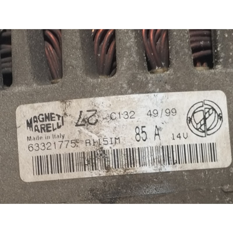 Recambio de alternador para fiat punto berlina (188) 1.2 cat referencia OEM IAM 63321775  