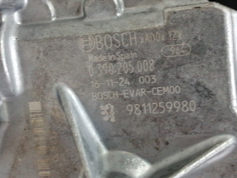 Recambio de motor limpia trasero para citroën c3 shine referencia OEM IAM 9811259980  