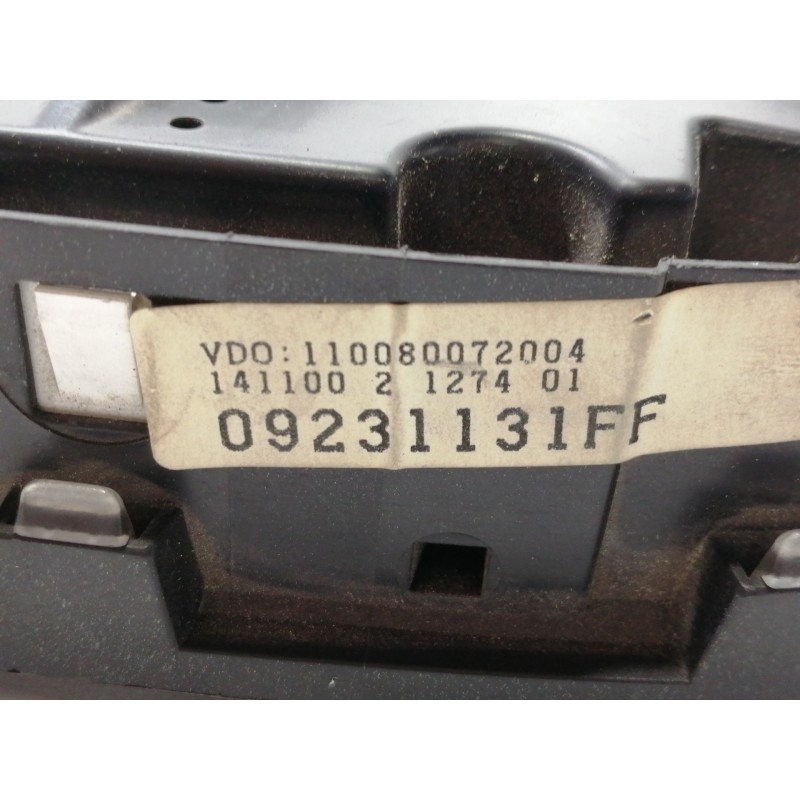 Recambio de cuadro instrumentos para opel astra g coupé 1.8 16v referencia OEM IAM 09231131FF  