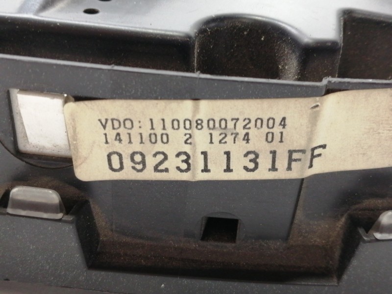 Recambio de cuadro instrumentos para opel astra g coupé 1.8 16v referencia OEM IAM 09231131FF  