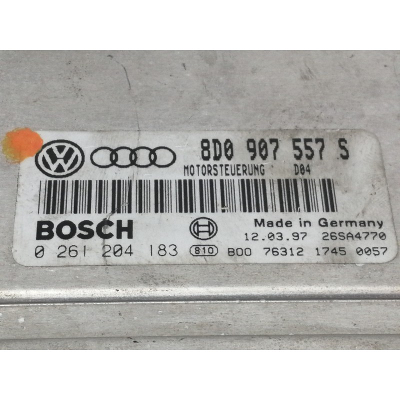 Recambio de centralita motor uce para audi a4 berlina (b5) 1.8 referencia OEM IAM 8D0907557S  