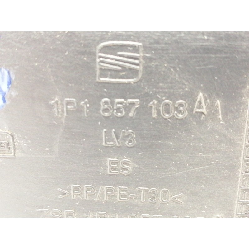 Recambio de guantera para seat leon (1p1) reference referencia OEM IAM 1P1857103  