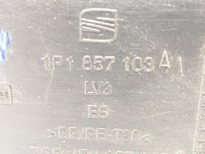 Recambio de guantera para seat leon (1p1) reference referencia OEM IAM 1P1857103  