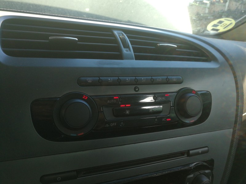Recambio de mando calefaccion / aire acondicionado para seat leon (1p1) reference referencia OEM IAM 5P0907044M  