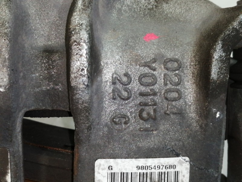 Recambio de pinza freno delantera izquierda para citroën c3 shine referencia OEM IAM Y01131  