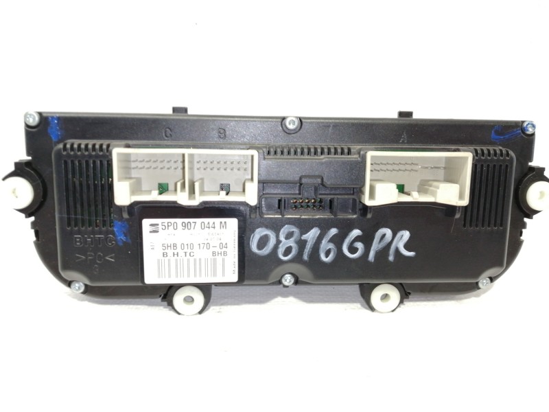 Recambio de mando calefaccion / aire acondicionado para seat leon (1p1) reference referencia OEM IAM 5P0907044M  