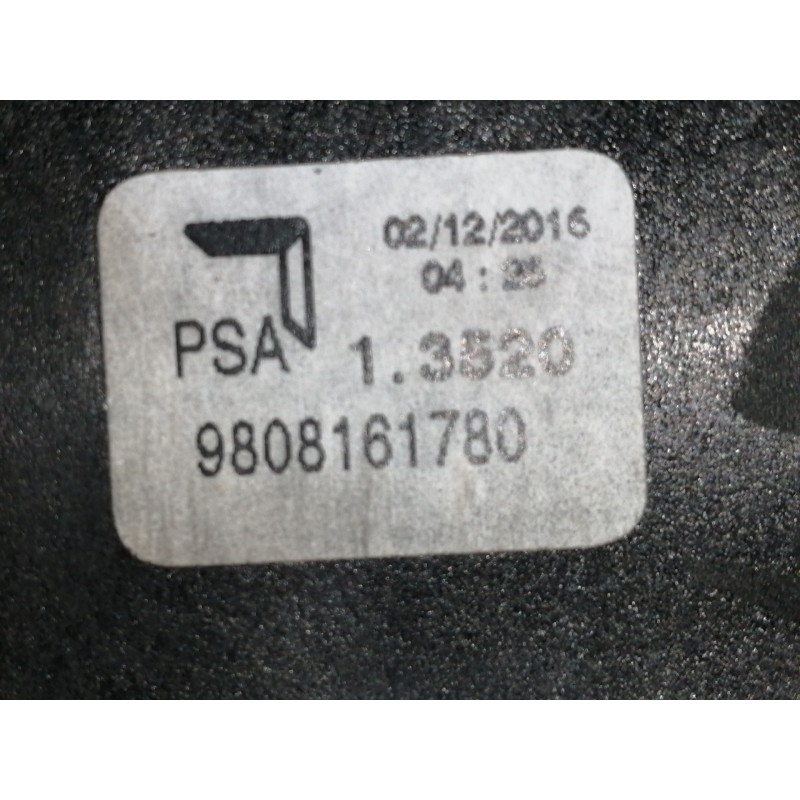 Recambio de pomo palanca cambio para citroën c3 shine referencia OEM IAM 9808161780  