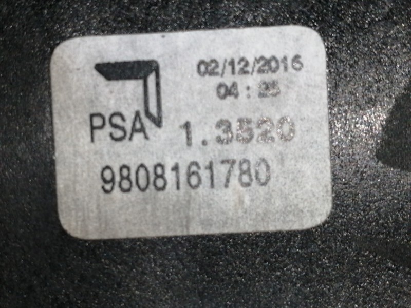 Recambio de pomo palanca cambio para citroën c3 shine referencia OEM IAM 9808161780  