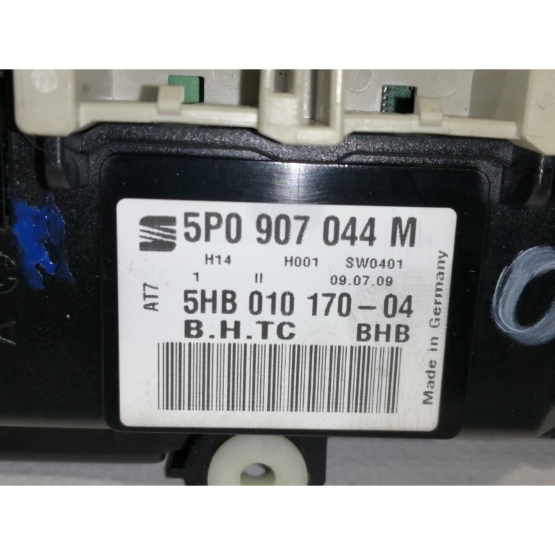 Recambio de mando calefaccion / aire acondicionado para seat leon (1p1) reference referencia OEM IAM 5P0907044M  