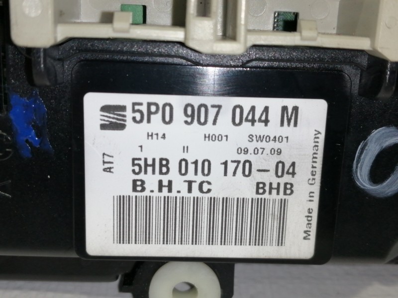 Recambio de mando calefaccion / aire acondicionado para seat leon (1p1) reference referencia OEM IAM 5P0907044M  