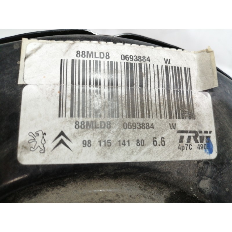 Recambio de servofreno para citroën c3 shine referencia OEM IAM 88MLD8  