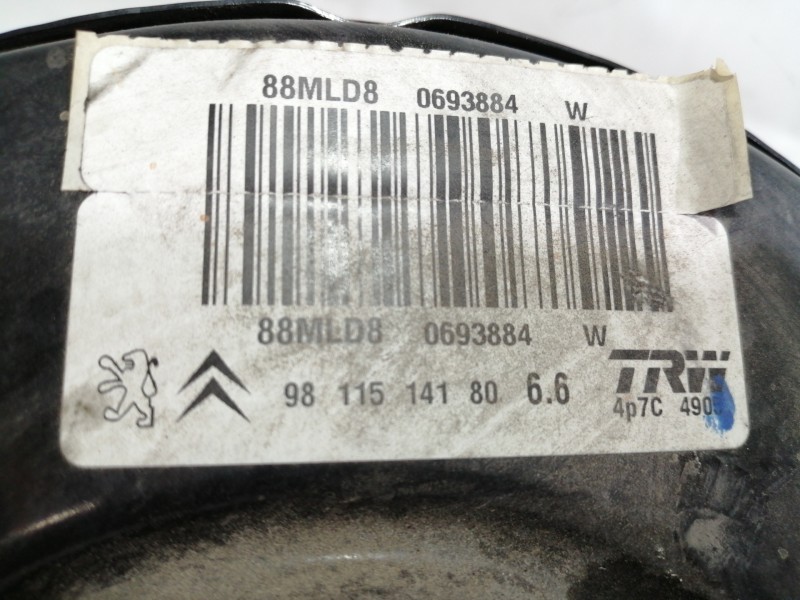 Recambio de servofreno para citroën c3 shine referencia OEM IAM 88MLD8  