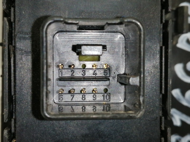 Recambio de mando elevalunas delantero izquierdo para seat leon (1p1) reference referencia OEM IAM 1K4959857B  